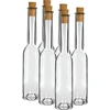 Garrafa para licor 200 ml 6 unid. + 6 rolhas 23/18 - 6 