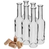 Garrafa para licor 350 ml 6 unid. + 6 rolhas - 3 