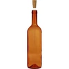 Garrafa para vinho 0,75 L marrom - pacote de 8 unid. - 4 