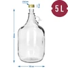 Garrafão Dama 5 L com tampa - 6 