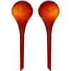 Globos de rega para plantas, transparentes âmbar, 400 ml, 2 unid. ['globos de rega', ' dispensador de rega para flores', ' para regar flores', ' irrigadores para flores', ' rega de flores', ' rega de plantas', ' irrigadores para vasos', ' para regar flores', ' para plantas de interior', ' sistema de rega', ' globo de rega', ' dispensador de água para vasos', ' globos para plantas', ' dispensador para plantas', ' rega de plantas', ' globo de rega', ' globos de rega âmbar']