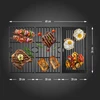 Grelhador a gás dragON BBQ101, 11,7 kW, preto-prateado - 9 