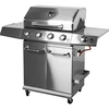 Grelhador a gás dragON BBQ201, 18,8 kW, prateado - 2 