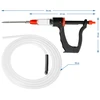 Injetor de charcutaria semiautomático com conjunto de agulhas e tubo - 8 