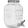 Jarra para limonada, com torneira - de vidro, 4 L - 7 