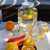 Jarra para limonada, com torneira - de vidro, 4 L - 6 