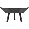 Lareira de jardim ø 60 cm - estilo loft - 2 