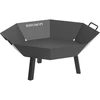 Lareira de jardim ø 70 cm - estilo loft - 4 