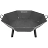 Lareira de jardim ø 80 cm - estilo loft - 2 
