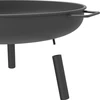 Lareira de jardim Ø58 cm, redonda, bacia - 6 
