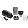 Moedor de café - elétrico, de mós, com infusor e copo - 5 