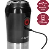 Moedor de café - elétrico, de mós, com infusor e copo - 10 