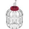 Nietłukący, wielofunkcyjny słoik do fermentacji, 8L ['słoik nietłukący', ' słoik plastikowy', ' słoik z tworzywa', ' słoik na wino', ' słoik na cydr', ' do fermentowania wina', ' słoik z rurką fermentacyjną']