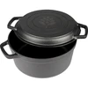 Panela de ferro fundido com frigideira, 3,5 L - 2 
