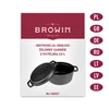 Panela de ferro fundido com frigideira, 3,5 L - 10 