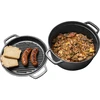 Panela de ferro fundido com frigideira, 5 L + 1 L - 13 