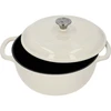 Panela de ferro fundido esmaltada - ecru, 5,8L - 2 