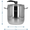 Panela de Pressão 17 L - 6 