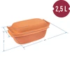 Panela romana 2,5L - 6 