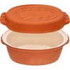 Panela romana vidrada 4,5 L (meandros) - 3 