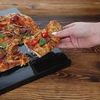 Pedra de pizza de granito retangular 37 x 35 cm - 9 