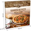 Pedra de pizza redonda, feita de cordierita, diâmetro 33 cm - 8 