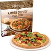 Pedra de pizza redonda, feita de cordierita, diâmetro 33 cm - 6 