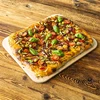 Pedra retangular para pizza, feita de cordierita, - 38 x 30,5 cm - 12 