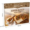Pedra retangular para pizza, feita de cordierita, - 38 x 30,5 cm - 6 