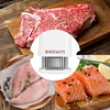 Perfurador de carnes com proteção - 8 