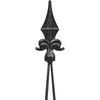 Pérgola de metal - Pirâmide, 135 cm - 2 
