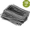 Pinos para agrotêxtil, de aço tipo U - 100 unid. - 4 