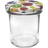 Pote de 350 ml com tampa colorida - 6 unid. - 3 