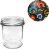Pote de 350 ml com tampa colorida - 6 unid. - 7 