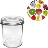 Pote de 350 ml com tampa colorida - 6 unid. - 6 