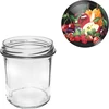 Pote de 350 ml com tampa colorida - 6 unid. - 8 