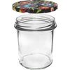 Pote de 350 ml com tampa colorida - 6 unid. - 4 