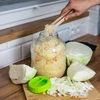 Pote inquebrável e multifuncional para fermentação + pinças, 5L - 9 