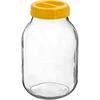 Pote twist-off 3 L e tampa de plástico fi 100, com alça  - 1 