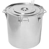 Recipiente de aço inoxidável 161 L com tampa - 3 