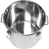 Recipiente de aço inoxidável 30 L com tampa - 6 