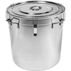 Recipiente de aço inoxidável 94 L com tampa - 3 