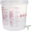 Recipiente de fermentação 30 L com tampa e torneira - 5 
