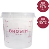 Recipiente de fermentação 30L com impressão, 2 tubos - 10 