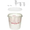 Recipiente de fermentação 30L com impressão e 3 tubos - 3 