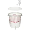 Recipiente de fermentação 30L com impressão, torneira e 3 tubos - 4 