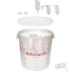 Recipiente de fermentação 30L com impressão, torneira e 3 tubos - 7 