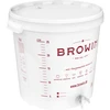 Recipiente de fermentação 30L com tampa e torneira DE - 4 