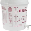 Recipiente de fermentação 30L, em cor branca com impressão, torneira e 2 tubos - j.EN - 4 