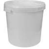 Recipiente de fermentação 30L, na cor branca com 2 tubos  - 1 